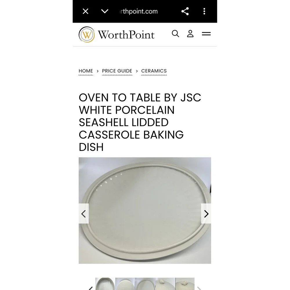 JSC white porcelain